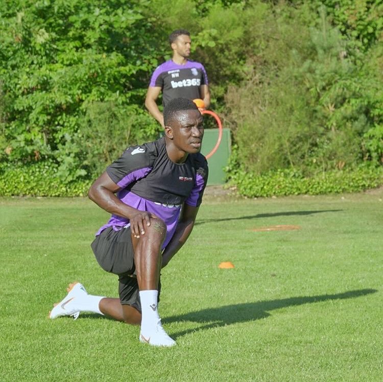 Etebo Raring To Go At Stoke City After First Training At Pre-Season Camp
