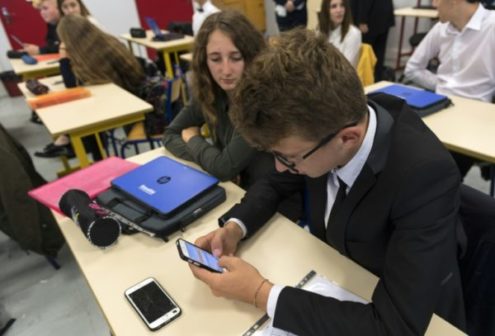 Education: French Parliament Bans Use Of Phones