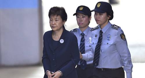 South Korea’s Jailed 1st Female President Gets Another Eight Years