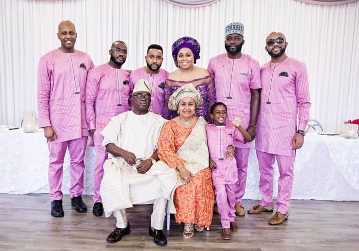 Banky W’s Parents Celebrate 40th Anniversary