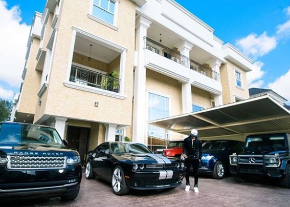 Peter Okoye Post Pictures Of His Exotic  Cars To Motivate Fans