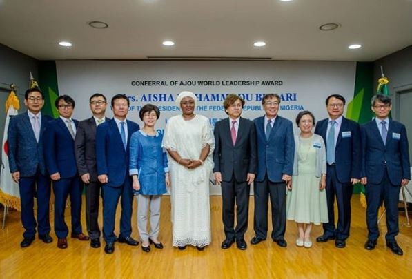 Ajou University In South Korea Renames Its IT Center After Aisha Buhari