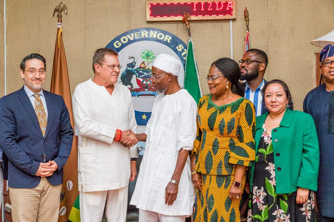 Osun 2018: American Envoy Meets Governor Aregbesola, Pledges Support For Free And Fair Election