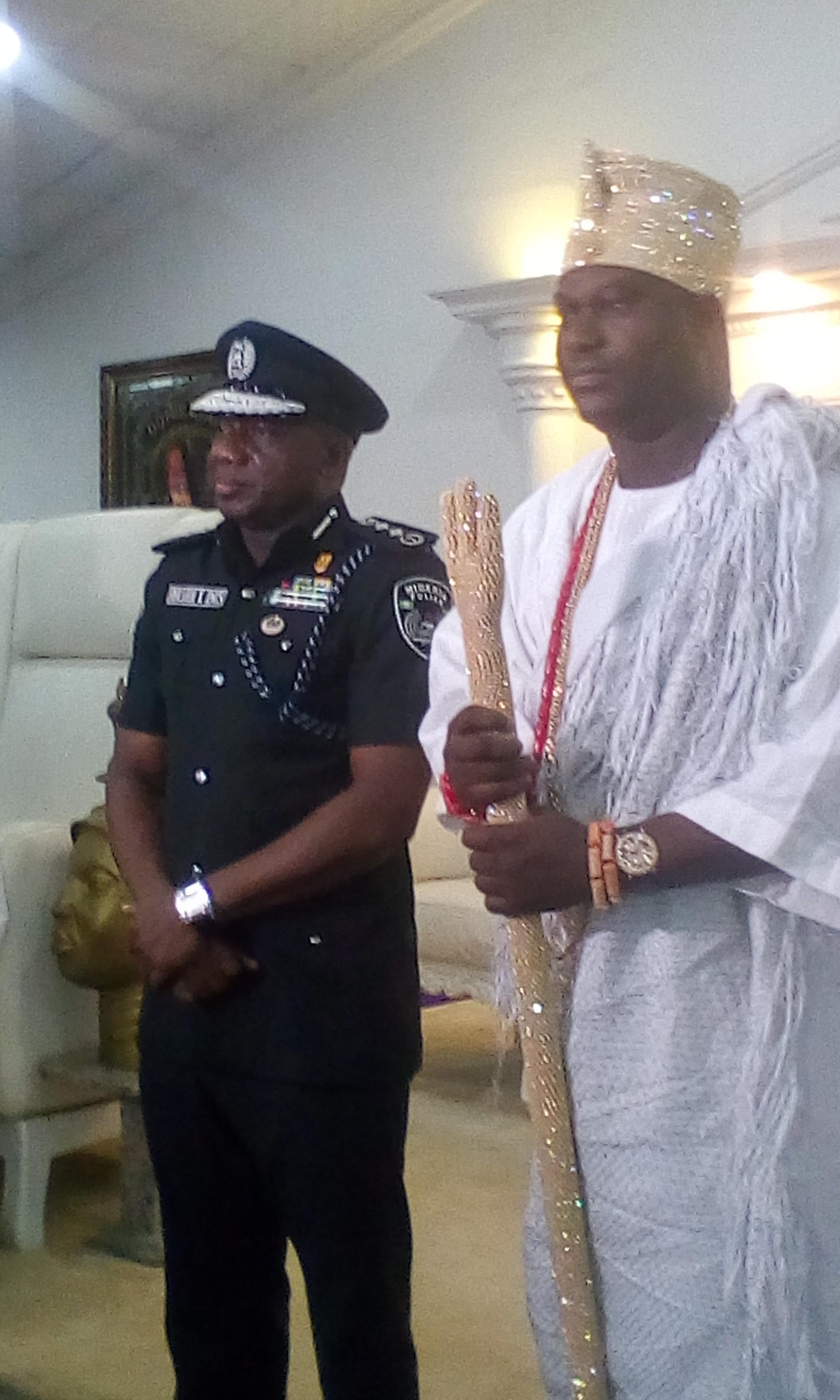 IGP Idris Visits Ooni To Ensure Bloodshed Free Elections