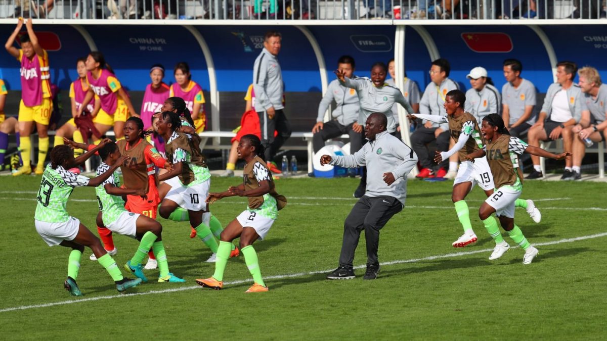 U-20 WWCup: Falconets Draw 1-1 With China, Reach Q-Finals
