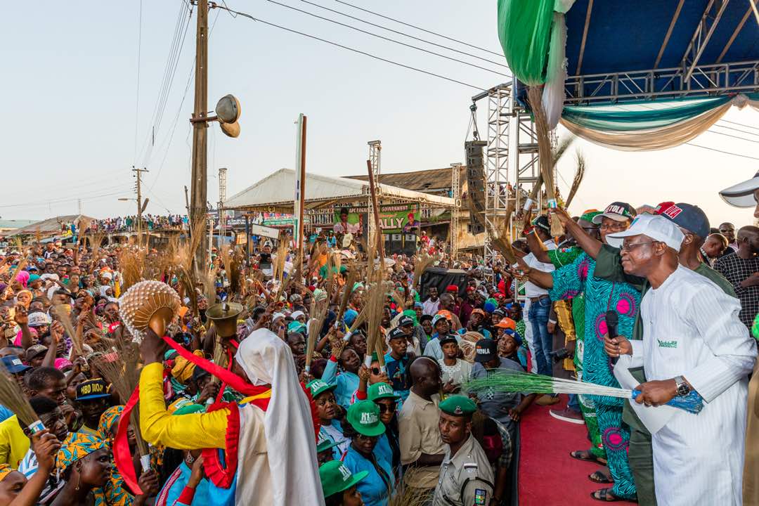 Massive Turnout At APC Mega Rally In Ejigbo