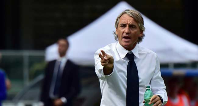 Mancini Takes Charge Of First Competitive Match As Italy Coach