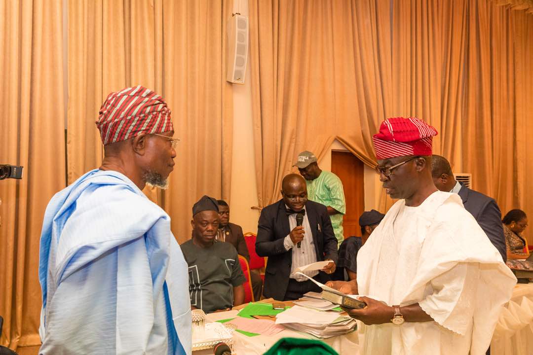 Aregbesola Swears In Salinsile As New Chief Of Staff