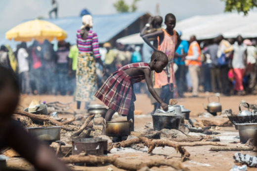 Displaced People In South Sudan Relocate To New Home