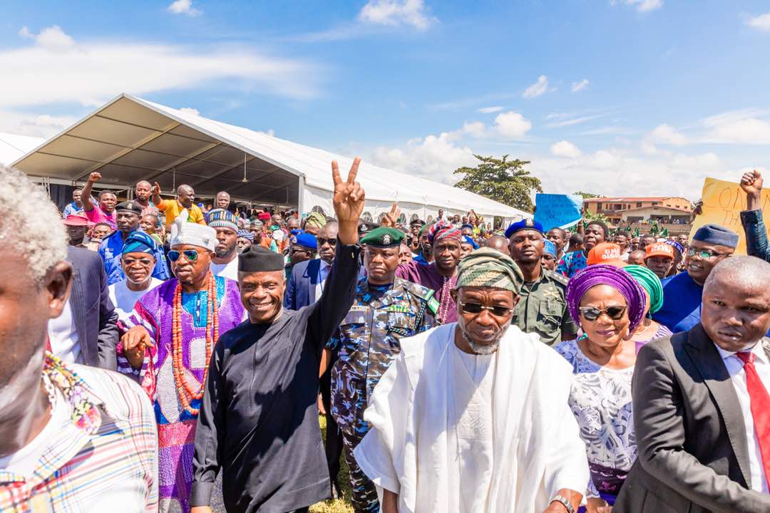 Osinbajo’s Visit To Iwo In Pictures