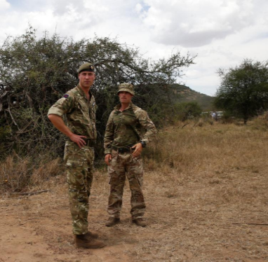 Prince William Visits British Troops in Kenya