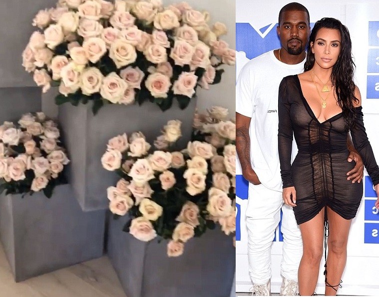 Kanye West Surprises Wife Kim K