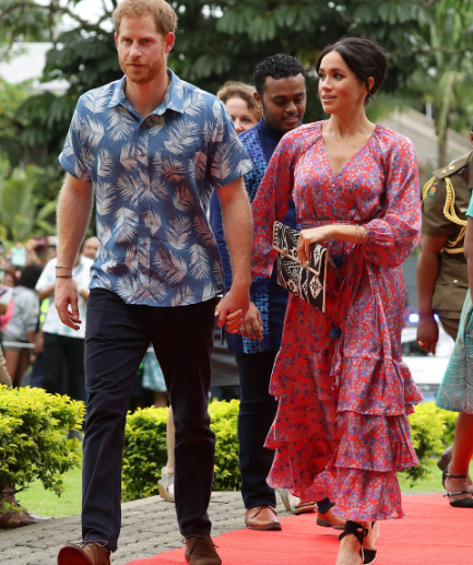 Security Risk: Meghan Markle Rushed Out Of Fiji Market