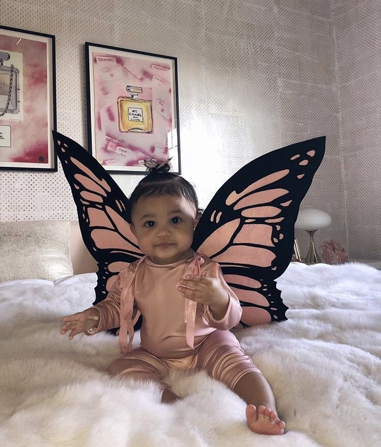 Halloween: Kylie Jenner & Daughter Stormi Dress As Butterfly