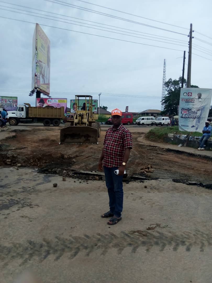 Excitement As Work Begins On Dilapidated Roads In Ile Ife