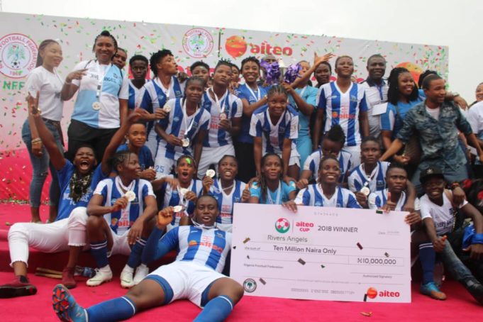 Rivers Angels Pip Ibom Angels 1-0 To Retain Aiteo Cup