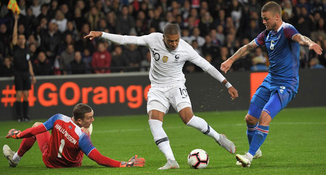 Mbappe Helps France Avoid Shock Iceland Defeat