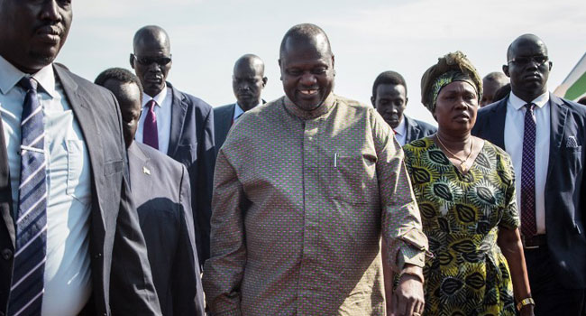 South Sudan Rebel Leader Machar Back In Juba After Two Years