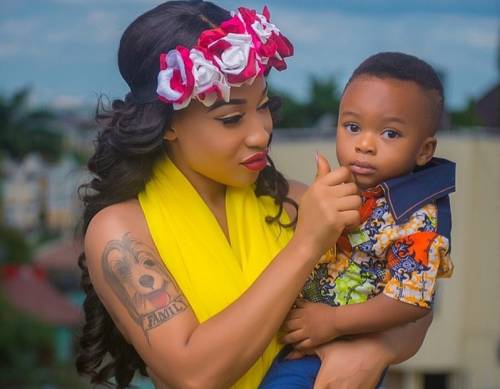 Tonto Dikeh Reveals How She Almost Lost Her Son