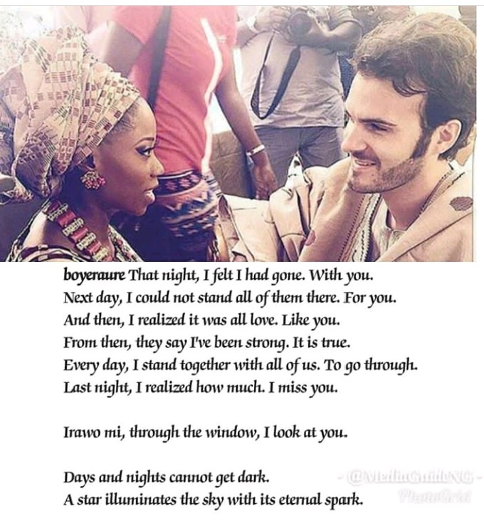 Boyer, Tosyn Bucknor’s husband pens down emotional note after wife’s death