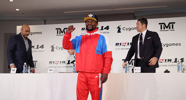 Mayweather Cancels Japan Kickboxing Fight