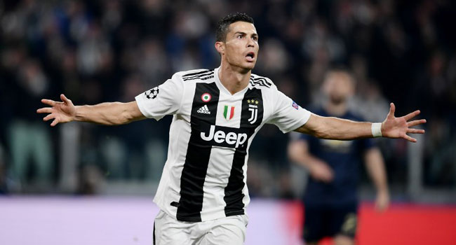 Ronaldo scores 10th goal for Juventus