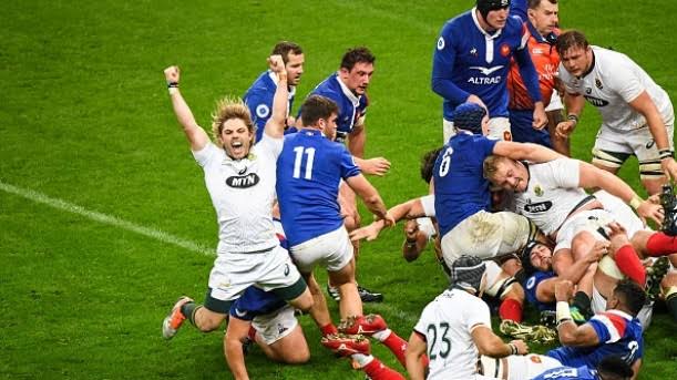 France thrashed by South Africa