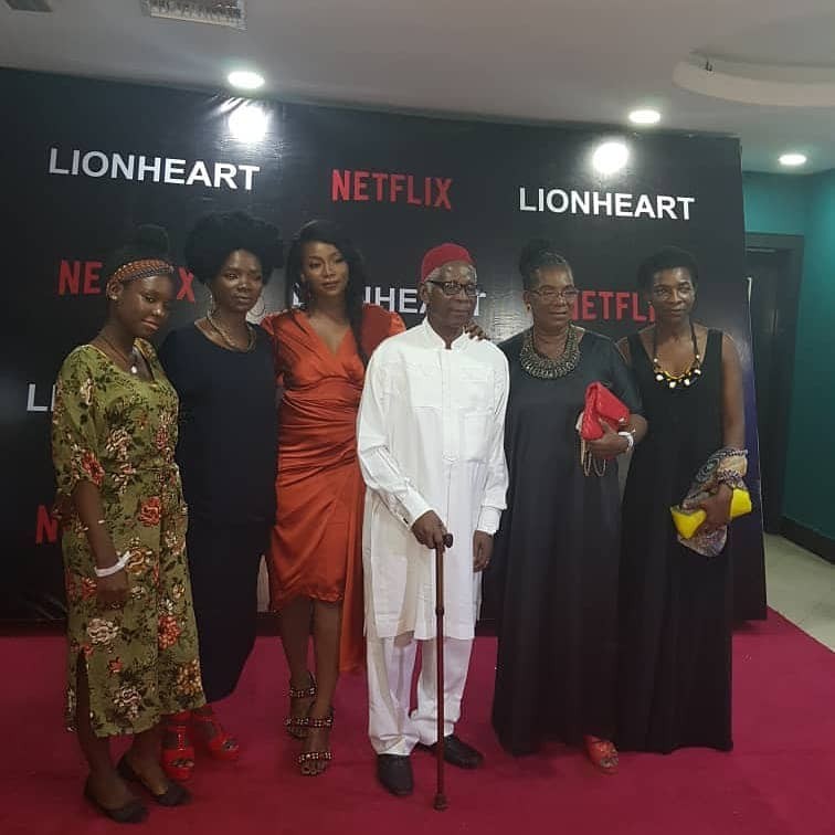 PHOTOS: Genevieve Nnaji Hosts Friends For Private Screening Of Her New Movie
