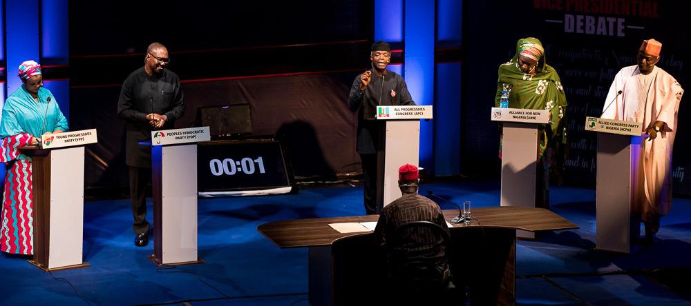 Osinbajo, Obi in hot feud at first TV debate