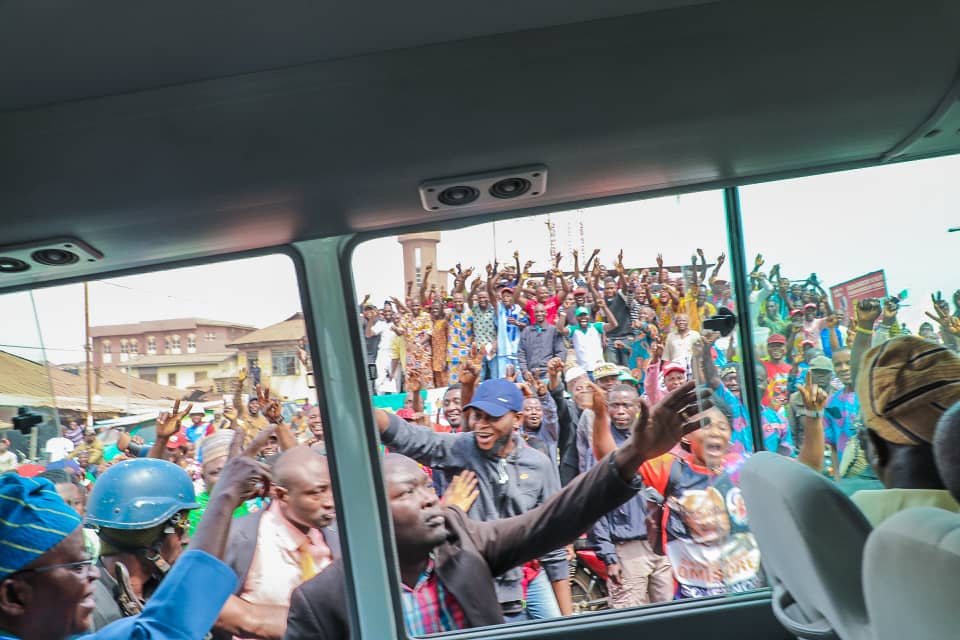 PHOTONEWS: Oyetola Takes Thank You Visit To Ife Federal Constituency