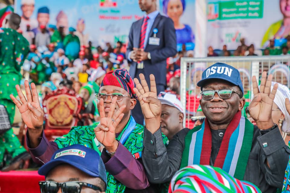 Oyetola Leads Osun To S/West APC Women And Youth Rally