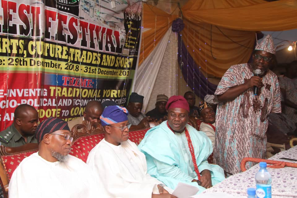 PHOTONEWS: Oyetola, Aregbesola Attend Iresi Arts And Cultural Festival