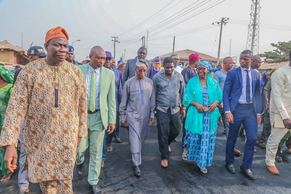 Governor Oyetola Inspects Road Rehabilitation Projects In Osun
