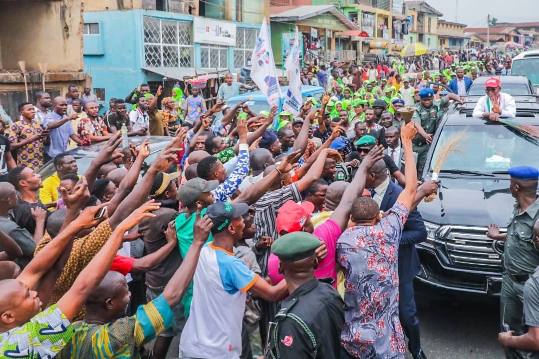 Gov Oyetola, Osun APC Supporters Celebrate Buhari’s Victory