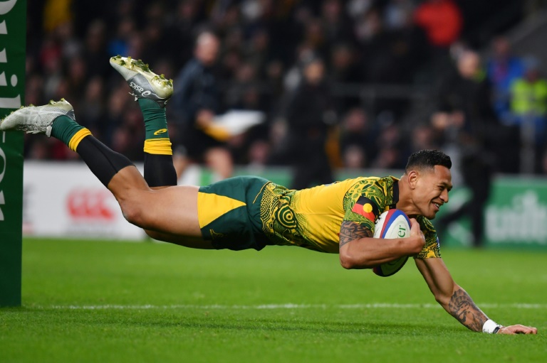 Israel Folau signs 4-year deals with Wallabies and NSW Waratahs