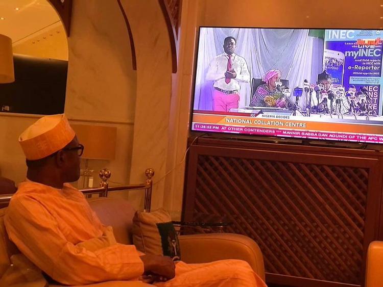 Breaking: President Buhari Wins Re-Election, Floors Atiku With 3.9m Votes