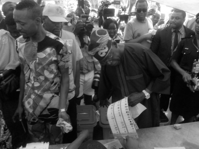 Tinubu Delivers Polling Unit To Buhari