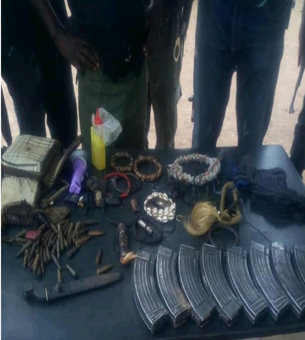 Police Recovers Charms and Armmunitions from Kidnappers in Benue