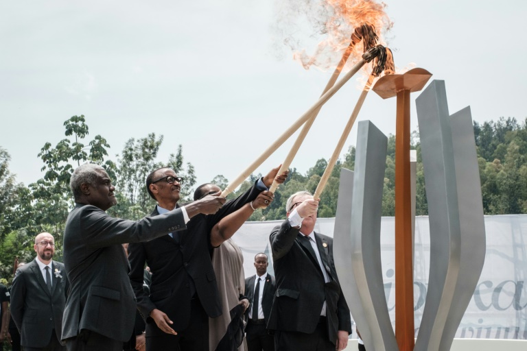 Rwanda President holds rememberance in honour of genocide victims