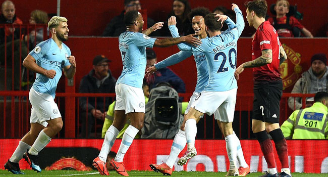 Man City Inflict More Pain On Man Utd To Top Premier League