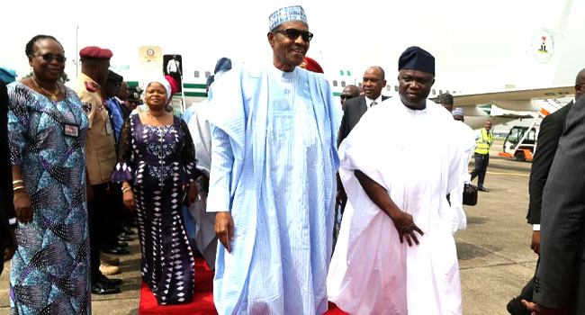 Buhari Arrives Lagos To Commission Projects