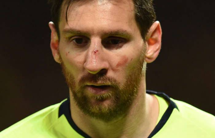 “Smalling Hit Messi Like A Train” – Barca Coach