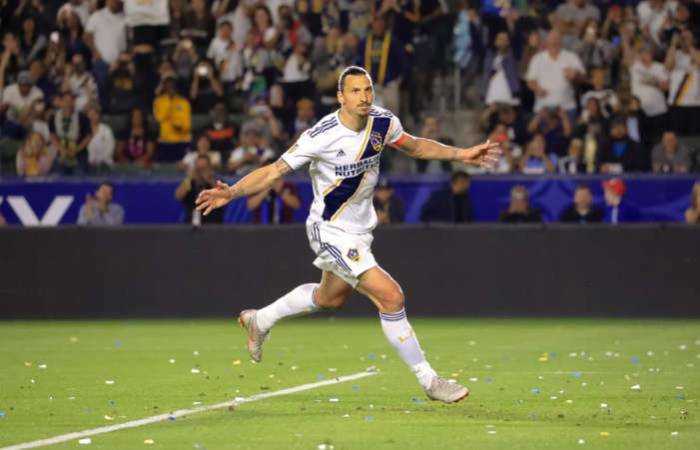 Ibrahimovic Nets Against Houston, Close In On New Record