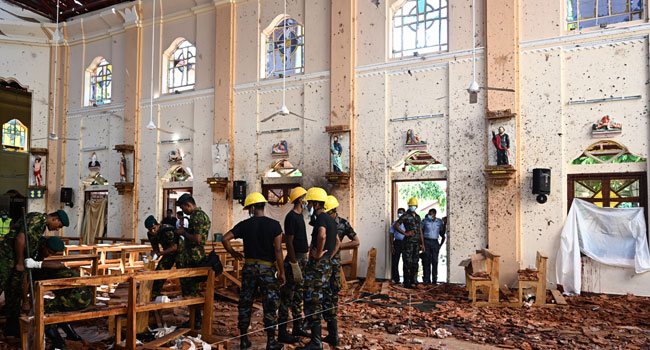 Death Toll Hits 290 In Sri Lanka Blasts