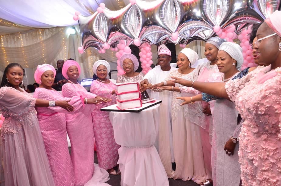 PHOTONEWS: Aregbesola’s Wife, Sherifat Attends Florence Ajimobi’s 60th Birthday