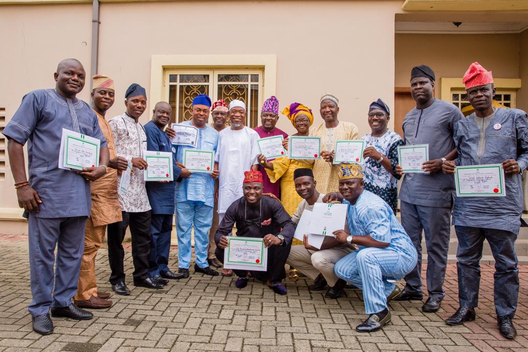 Osun Assembly Members-Elect Visit Aregbesola In Lagos