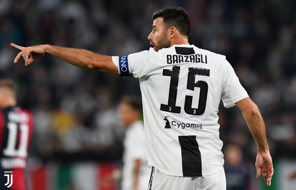 Ace Juventus Defender, Barzagli To Retire At End Of Season
