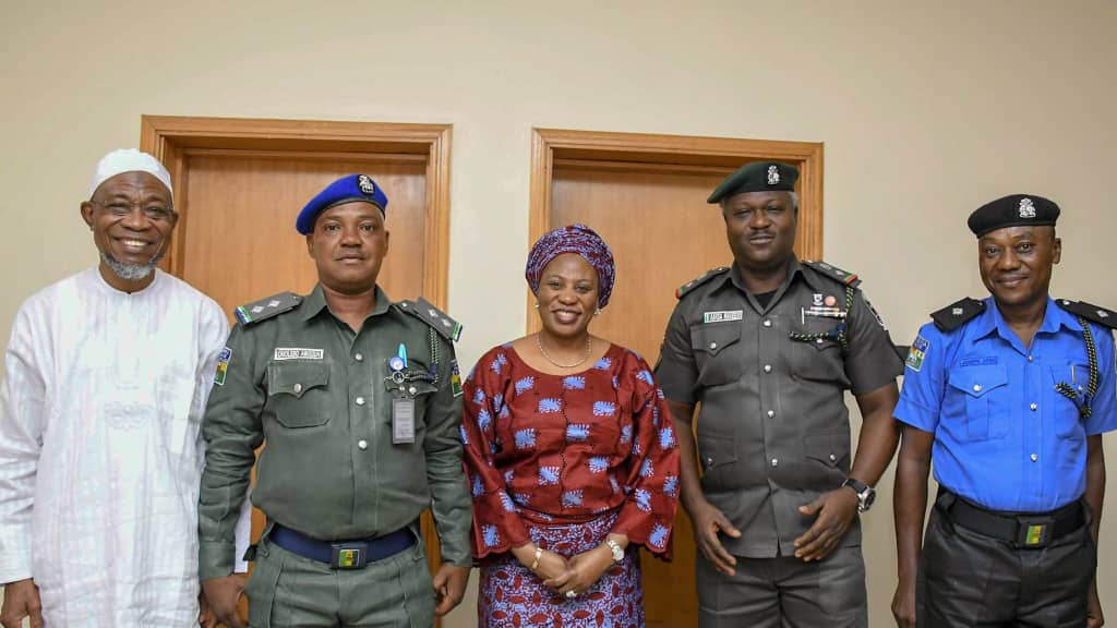 PHOTONEWS: Aregbesola Decorates Newly Promoted Police Officers