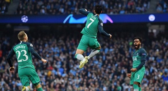Tottenham Edge Man City In Thrilling Clash To Reach Champions League Semis