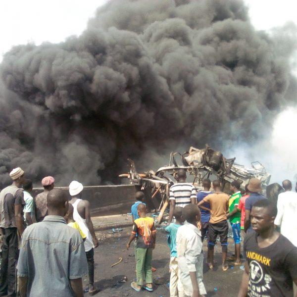 Fuel tanker explodes in Gombe